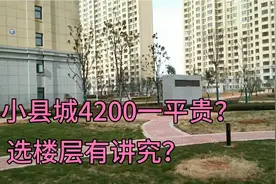 房价暴跌，小县城买房4200一平方，选楼层有这么多讲究？长见识了视频封面