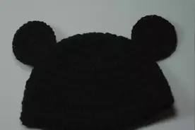 可爱小熊耳朵毛线墨子！钩针编织男女宝宝毛线帽教学！