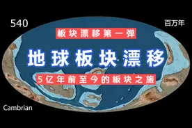 从寒武纪到现代，5亿年板块漂移之旅