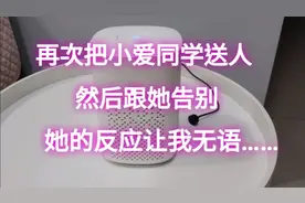 台湾媳妇再次把小爱同学送人，离别前的告别对话，反应让我无语视频封面