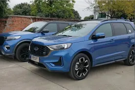 全新探险者STline版和2021款锐界STline版性能蓝的颜色相差大不大