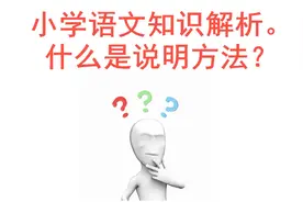小学知识解析 什么叫做说明方法 它有几种？
