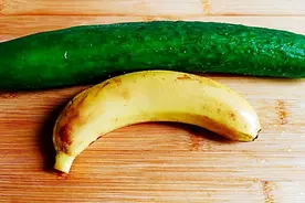黄瓜和香蕉换种方法吃，早晚一杯，清肠毒排宿便 ，腰变细皮肤白