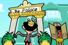 憨豆先生：憨豆把自己家装饰成“宫殿”，招来好多游客，赚钱啦！