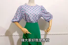 没有包边机中袖衬衣甜美泡泡袖简单快速制作方法小技巧视频封面