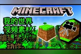 《我的世界》《我的世界视频素材编辑学人物动作》
