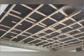 卧室天花板顶棚隔音降噪改造，楼顶的各种噪音降低了，心静睡觉啦