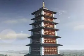 中国古代“超级大厦”，高147米相当40层高楼，可惜只存在16年！视频封面