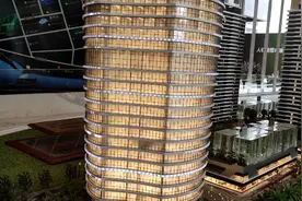 北海第一高楼，跟深圳地标华润大厦超级像