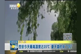 西安今天最高温度达35℃ 夏天真的来了吗？视频封面