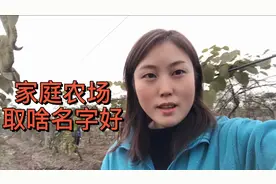 小付两口子给家庭农场取名字，又土又搞笑，你们快来帮我出出主意