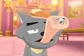 灰太狼变成了青蛙？狼的舌头也可以抓蚊子了？