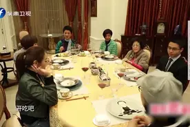 鲁豫到梁安琪家吃饭,盘子里只放一个饺子,这就是豪门生活啊!