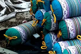 荞麦壳颈椎枕生产过程