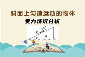 【高中物理】两分钟掌握 受力分析经典模型 斜面上匀速运动的物体