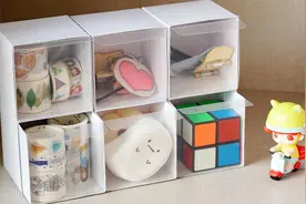 身边的材料自制透明的收纳盒，好看又实用，步骤也很简单视频封面