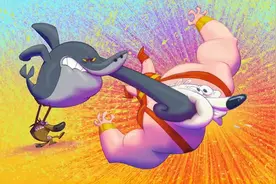 为打败北极熊，鬣狗放出被冰封的鲨鱼哥，上擂台和北极熊pk！