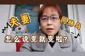 “夫妻本是同林鸟，大难临头各自飞”！这是多么现实的一句话呀！视频封面