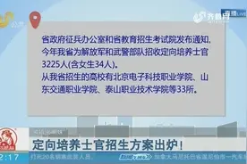 山东省定向培养士官招生方案新鲜出炉！具体时间和报考要求看过来视频封面