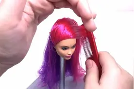 芭比娃娃发型改造教程