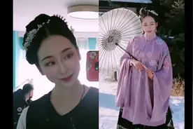 超温柔古风明制汉服妆造教程 汉服小白们快来学吧～