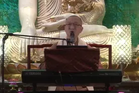 明海法师改编《朋友别哭》为《红尘归宿》唱出真滴，比原唱好听！