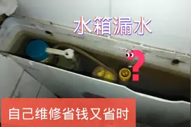 蹲便器水箱一直漏水，自己维修省钱又省时真划算视频封面