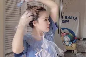 花30元试试自己在家漂发，能满意吗？起码省了几百块