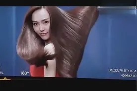 唐嫣代言拉芳广告幕后花絮！唐嫣一头假发！网友-特效好高级！