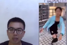 篮衣女孩教唆他人跳天台，是家庭教育缺失？网友：是孩子原谅她吧视频封面