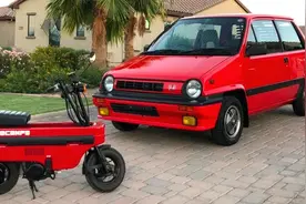 买思域汽车送摩托车到货，原以为是个板凳，一变形惊艳了！视频封面