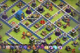 coc 11本面对满防12本村庄丝毫不慌张