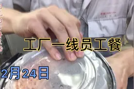 2021.2.24  工厂免费提供的午餐 15元标准.看看咋样视频封面