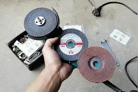 角磨机装防护罩佩戴护目镜是肯定的，纠结切割片正反就是认知问题视频封面