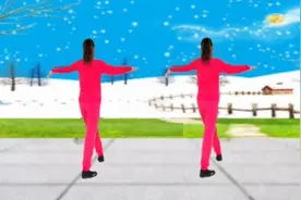 原创广场舞《甜甜甜》背面演示，歌甜舞美，好看好学！看看喜欢吗