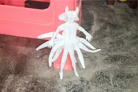 折纸教程，折一个非人哉漫画的九尾狐九月，第五部分