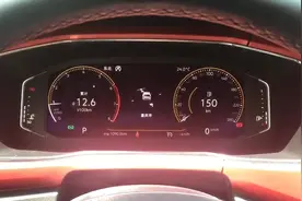 大众T-Cross的全液晶仪表盘界面宛如开奥迪.MOV