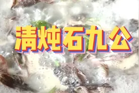 海边人怎么吃鱼?小周在家做清炖石九公，只要7分钟，鲜美嫩滑