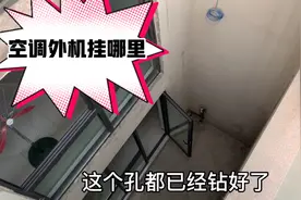 地下室要装两个3P柜机，纠结外机放哪里，大家看看哪个方案合适