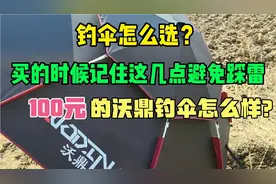 钓伞看的眼花缭乱怎么选？买钓伞记住这几点避免走弯路，开箱沃鼎