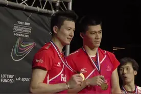 2011世锦赛男双  成就风云组合的巅峰局！属于蔡赟傅海峰的时代