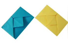 教你用A4纸巧叠简单又实用的信封视频封面