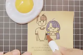 儿童手绘简笔画：教大家画爸爸和妈妈，孩子一学就会哦