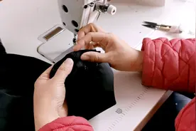 缝纫入门教程：如何卷裤脚边，一看就会做，很适合新手学