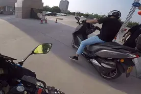 宗申赛科龙RT3大踏板，水冷250排量，无钥匙启动，极速能跑140码视频封面