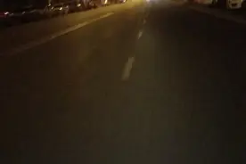 晚上零点下班路上，绵阳永兴镇