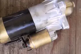 汽车启动马达(起动机)拆卸修复详细教学视频过程