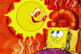 【海绵宝宝】火红火红的太阳☀️