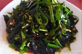 香酥海带丝，海带太硬煮不烂，一个妙招就解决，酥软好吃