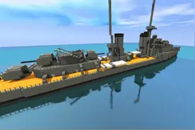 迷你世界，太平洋舰队第九航空母舰打击群，航母有自卫武器吗？